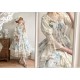 Red Maria Butterfly Shadows Blouse and Underskirt(Reservation/Full Payment Without Shipping)